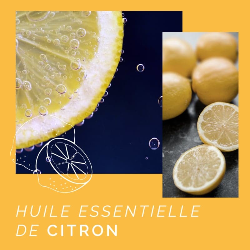 Huile Essentielle BIO de Citron - 10ml : : Hygiène et Santé
